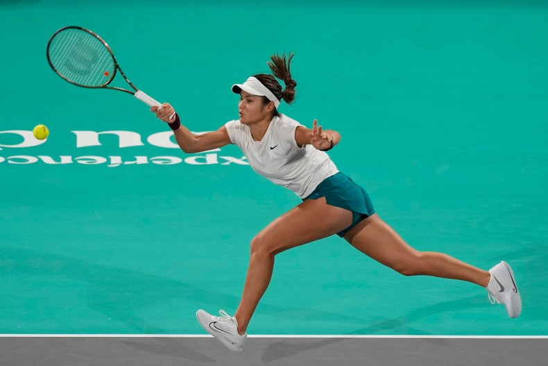 Emma Raducanu returns to action after about three months with wrist injury