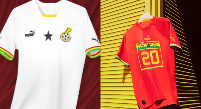 Black Stars: A look at Ghana's home and away jerseys for the Qatar World Cup