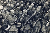 Warszawska Dywizja Piechoty im. Tadeusza Kościuszki składa przysięgę w rocznicę bitwy pod Grunwaldem, 15 lipca 1943 r.