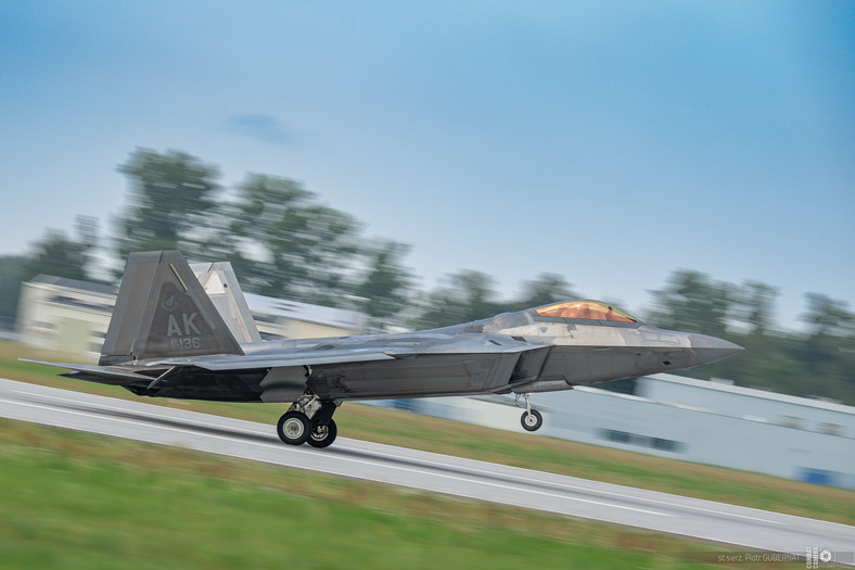 Amerykańskie myśliwce F-22 w Polsce