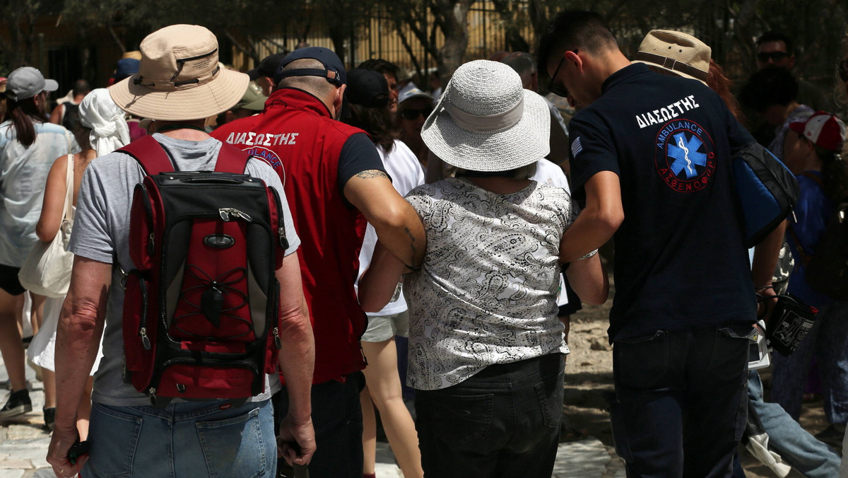 Trzech zagranicznych turystów zginęło przez greckie upały. "To przeczy logice"