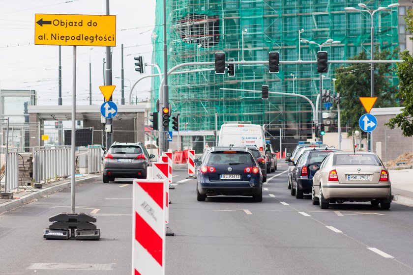 Rondo Kaponiera po pięciu latach udostępnione kierowcom