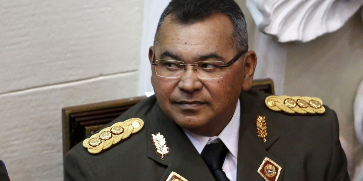 Nestor Reverol, general commander of the Venezuelan National Guard, attending the annual state of the nation address by President Nicolas Maduro at the National Assembly in Caracas.