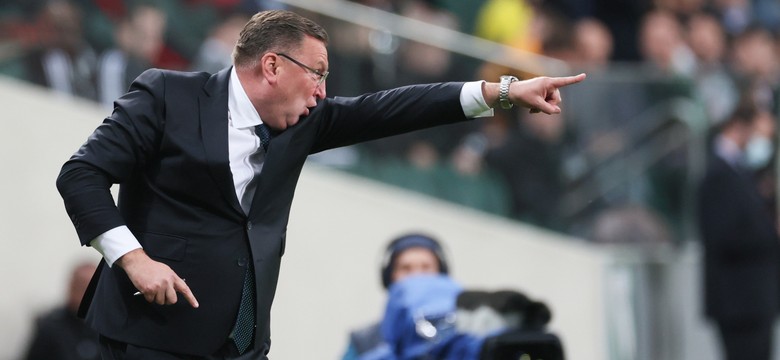 "To był piękny wieczór". Michniewicz po wygranej Legii