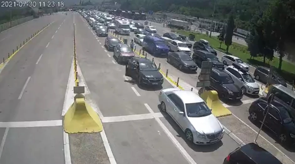 Na ulazu u Bugarsku se čeka oko pola sata