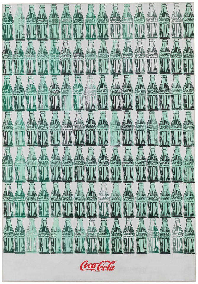 Andy Warhol, "Green Coca-Cola Bottles" (1962). Z kolekcji Whitney Museum of American Art w Nowym Jorku