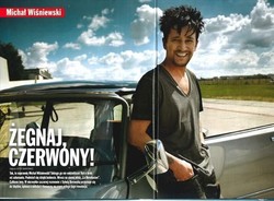 Drastyczna zmiana wizerunku. Wiśniewski skończył z czerwienią