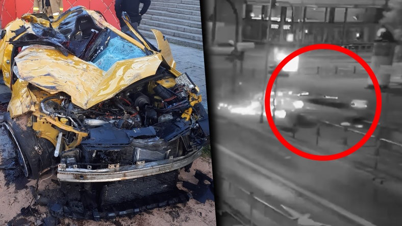 Wypadek w Krakowie w okolicach mostu Dębnickiego