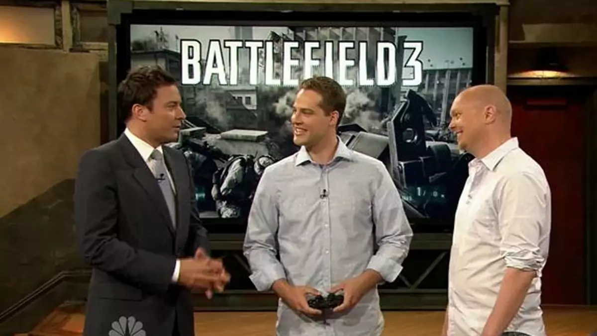 Jimmy Fallon grał już w konsolową wersję Battlefielda 3 – zobaczcie wideo!