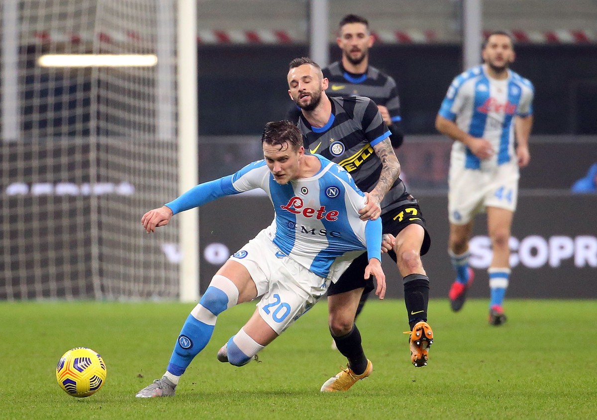 Piotr Zieliński i Marcelo Brozovic