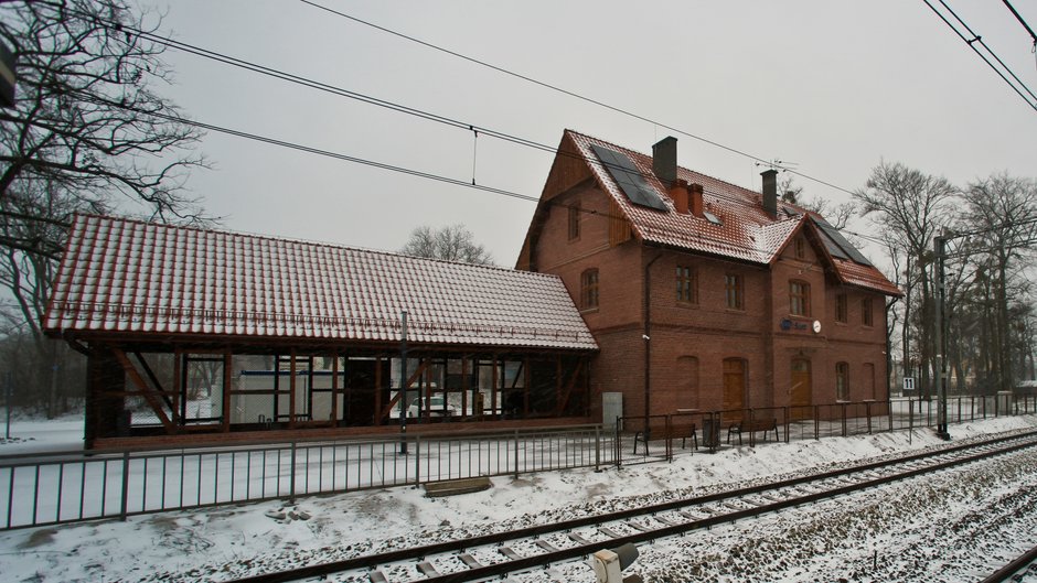 Dworzec kolejowy w Suszu jest jak nowy. To był wzorcowy remont