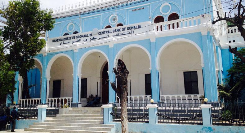 The Central Bank of Somalia