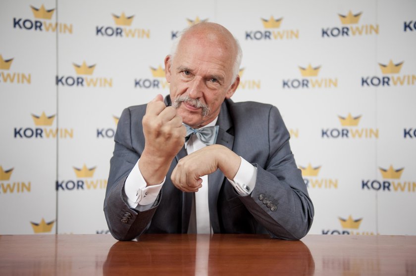 Janusz Korwin-Mikke wycofuje się z polityki