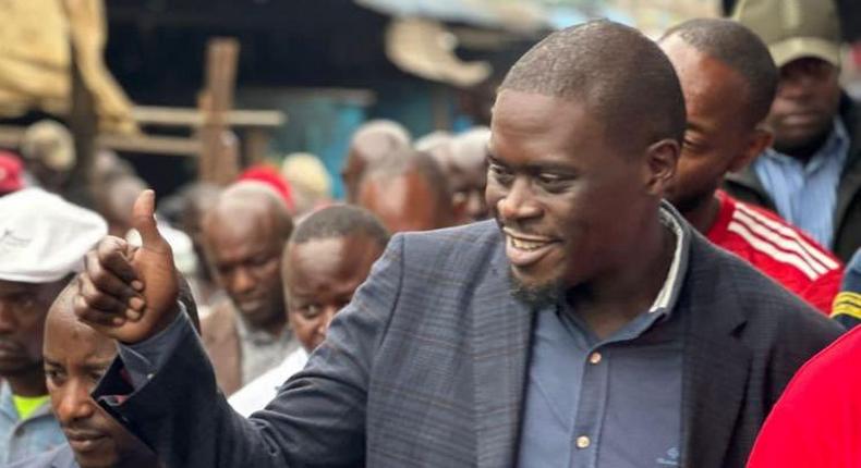 Nairobi Governor Johnson Sakaja tours Nairobi on Sunday, November 14, 2022