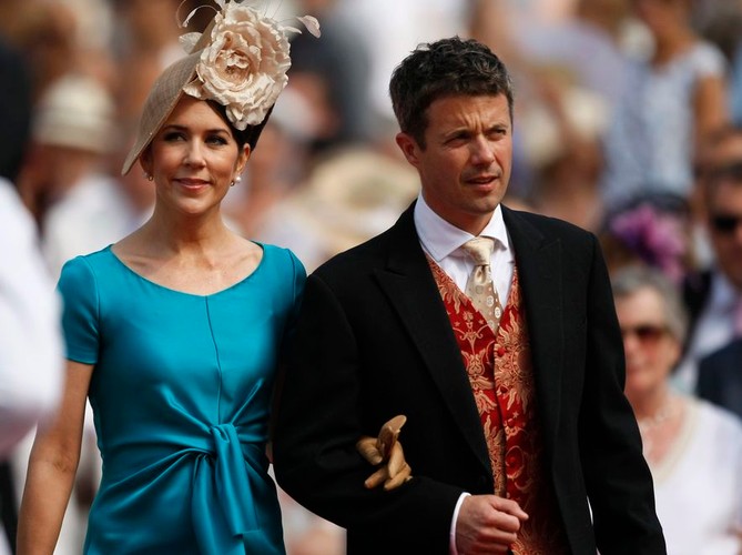 Duńska księżna Mary i książę Filip z Belgii