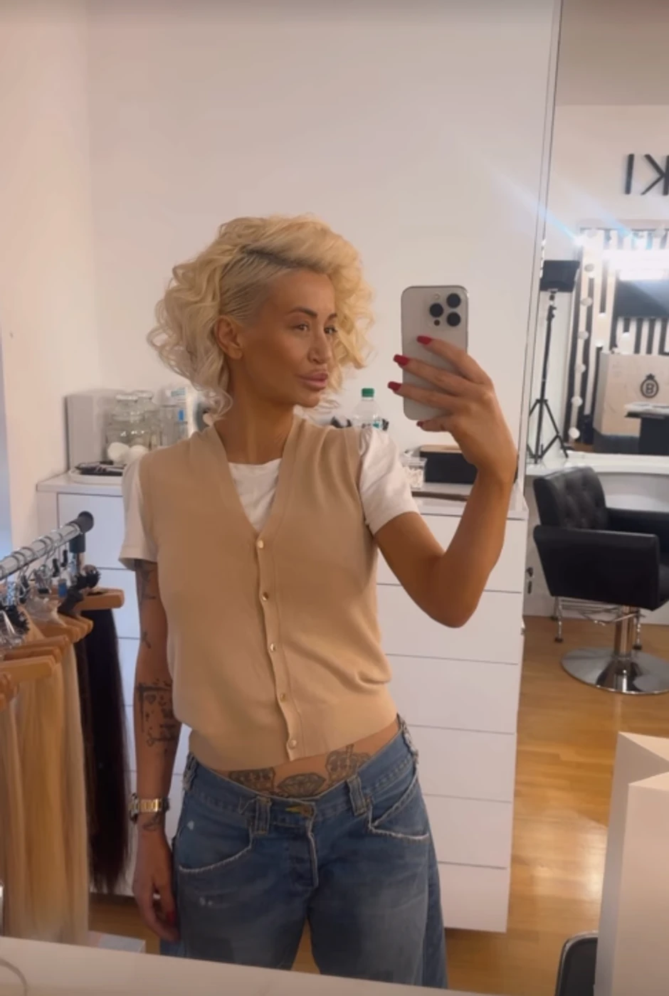 Dušica Jakovljević pokazala tetovaže