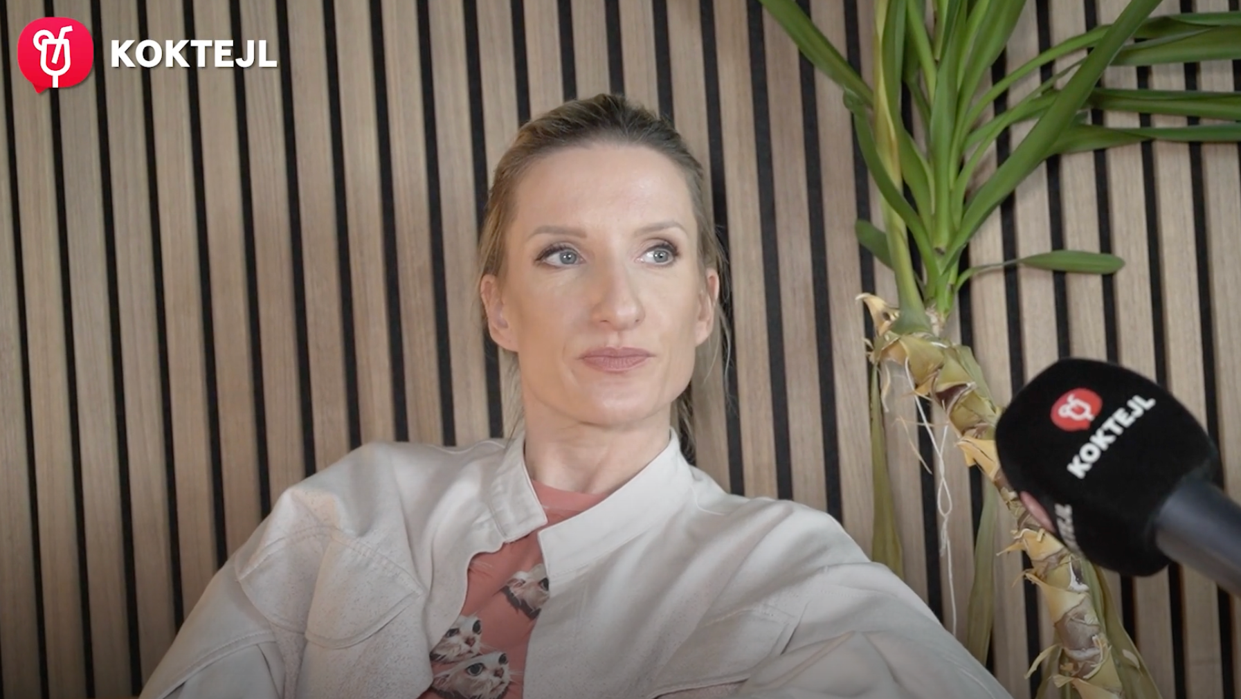 Moderátorka Adela Vinczeová.