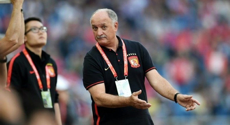 Luiz Felipe Scolari says he hopes to see out his contract with Guangzhou Evergrande, which has another year to run