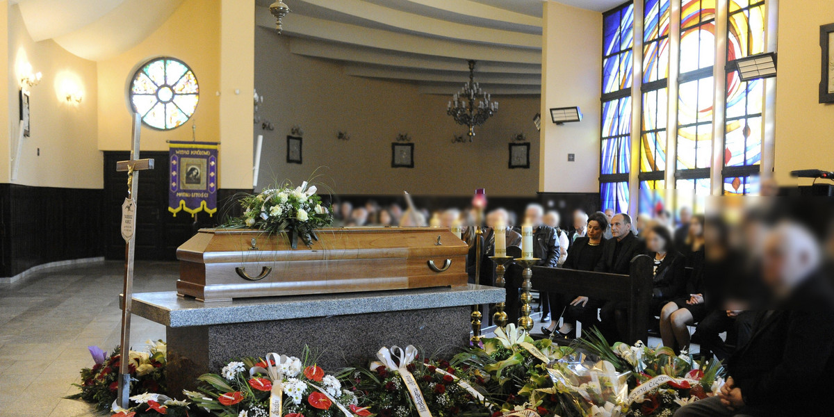 Pogrzeb ojca Pawła Kukiza