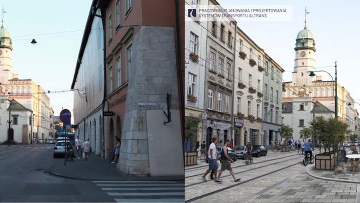 Więcej zieleni, poszerzone chodniki, przystanki wiedeńskie, mniejszy hałas wytwarzany przez tramwaje – tak po zmianach ma wyglądać ulica Krakowska. Właśnie ruszyły konsultacje w sprawie przebudowy tej części miasta. Urzędniczy planują rozpoczęcie inwestycji jednak dopiero w 2018 roku.
