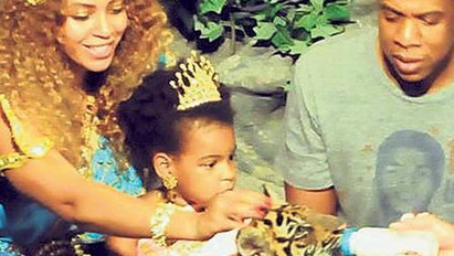 Tigrissel haverkodott Beyoncé családja