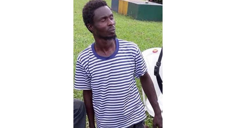 Roland Peter, a kidnapping suspect who made pepper soup with his victim's intestine.