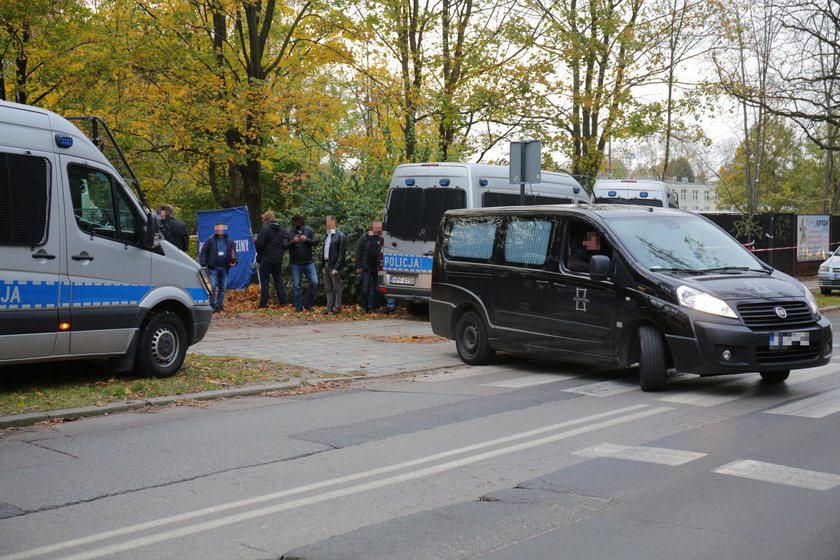 Zwłoki na Kosynierów Gdyńskich w Łodzi 