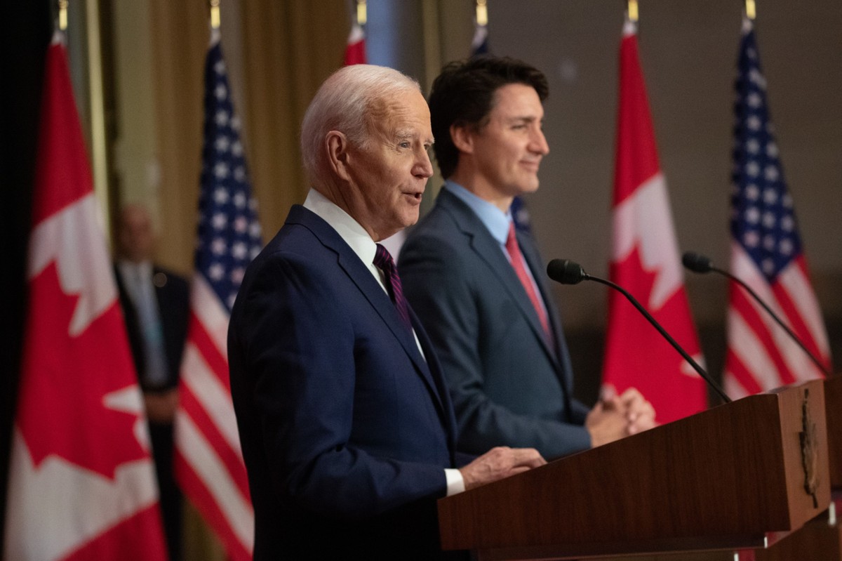 Joe Biden, Justin Trudeau