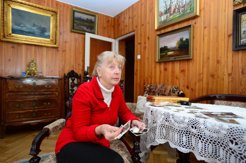 Maria Kiszczak w swojej willi