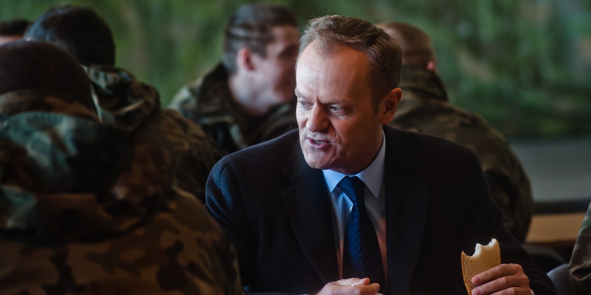 donald tusk siemirowice wojsko armia