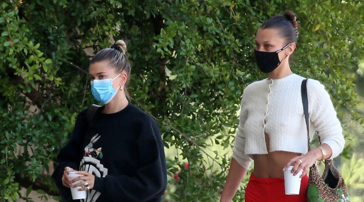 Bella Hadid és Hailey Bieber együtt vakációznak Szardínián / Fotó: Profimedia