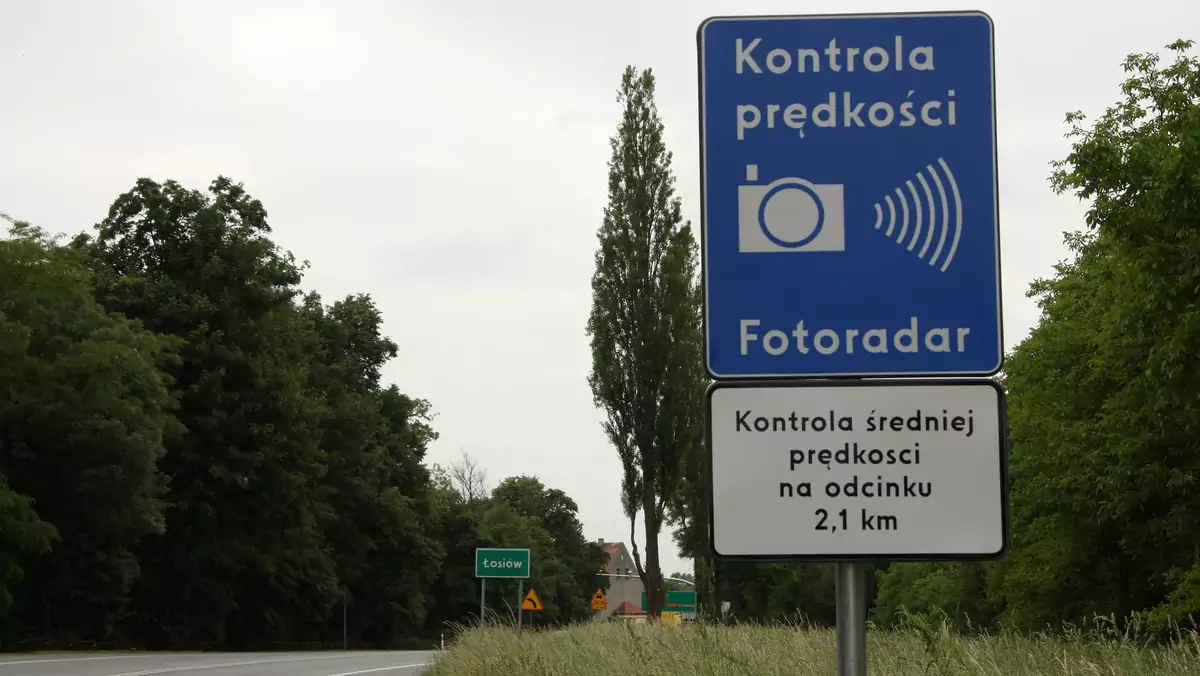 Odcinkowa kontrola prędkości