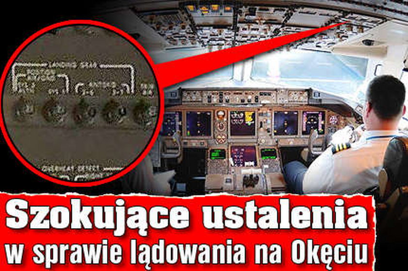 Szokujące ustalenia w sprawie lądowania na Okęciu