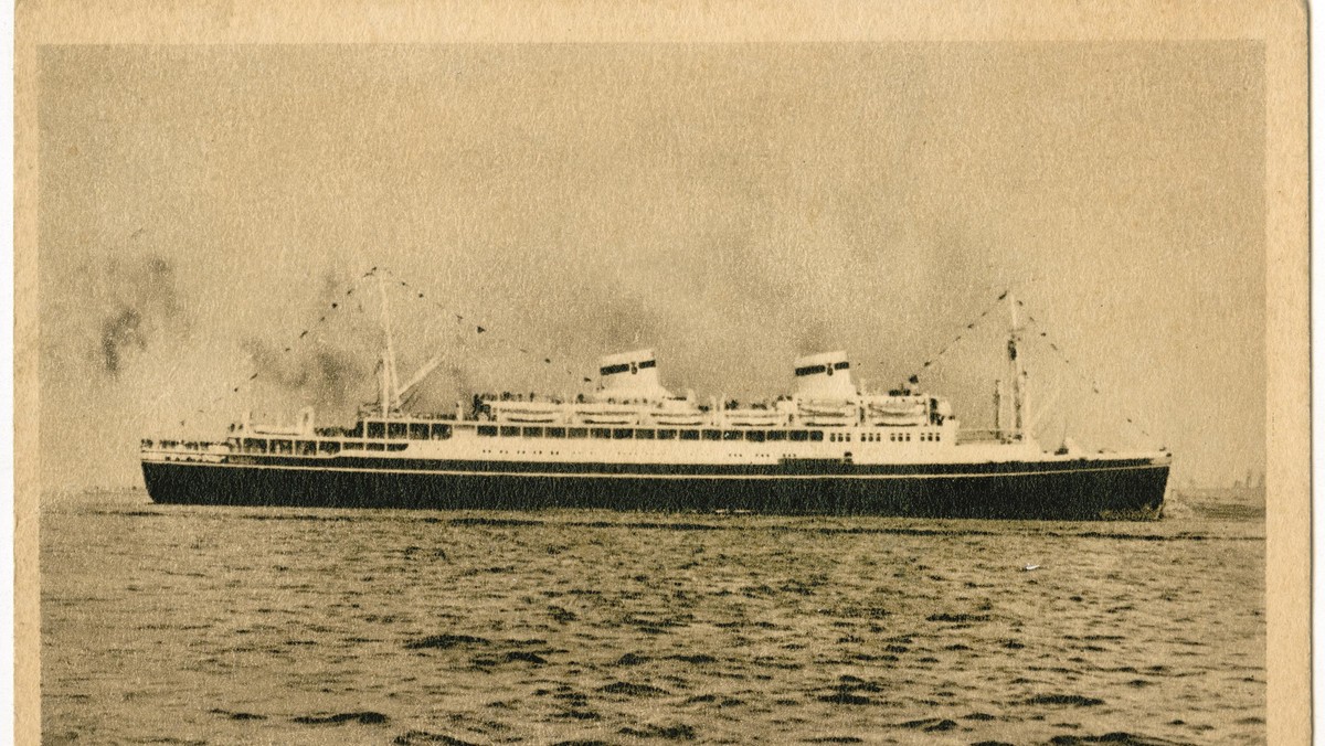 Okret transatlantycki M/S Batory.