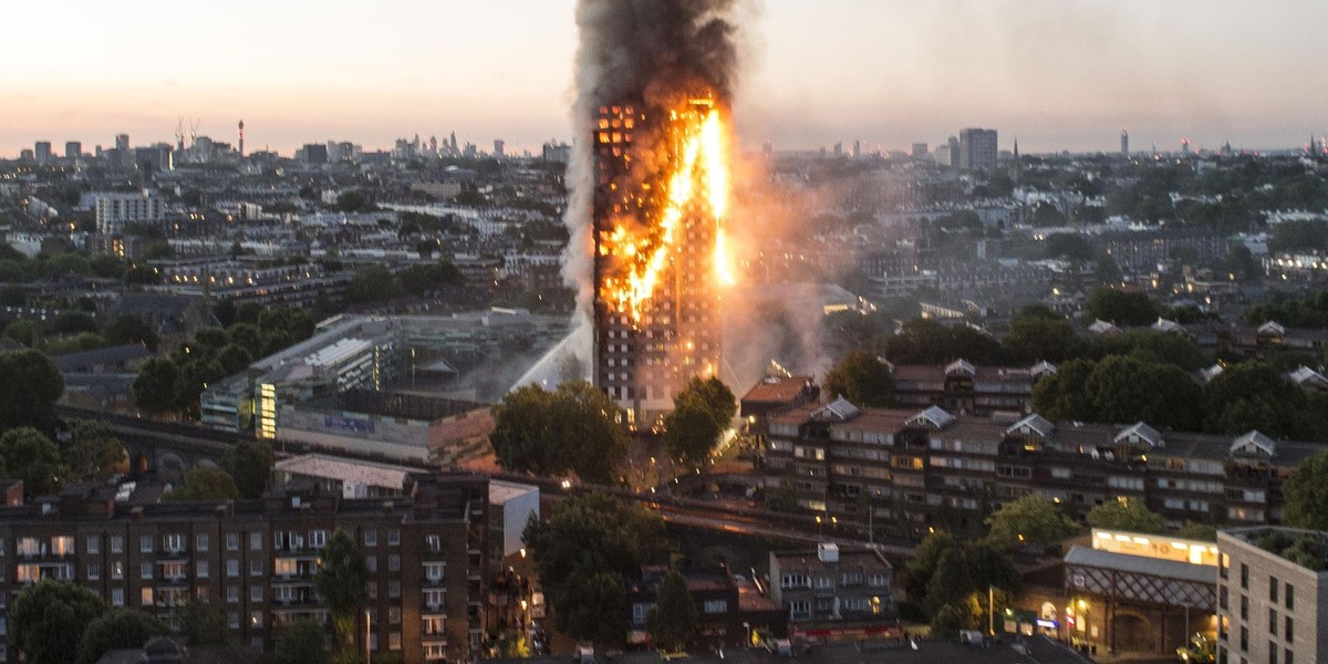 Pożar Grenfell Tower w Londynie