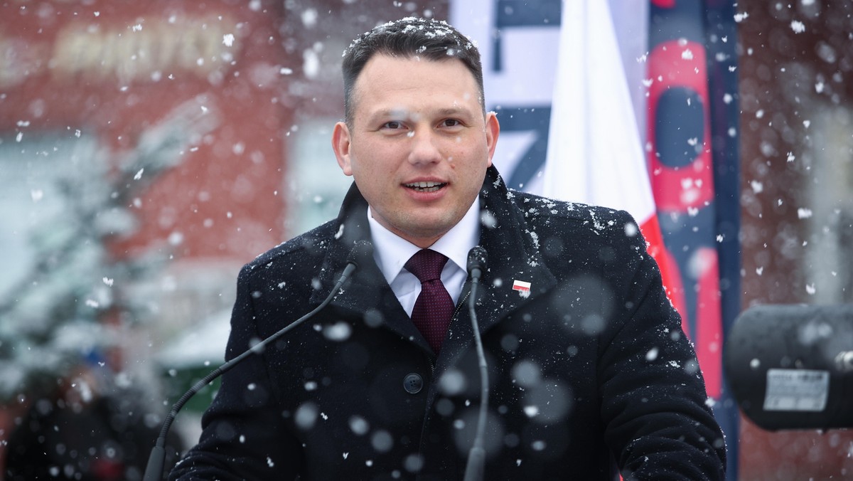 Sławomir Mentzen krytycznie ocenia decyzję Grzegorza Brauna o kandydowaniu w wyborach prezydenckich [Źródło: PAP]
