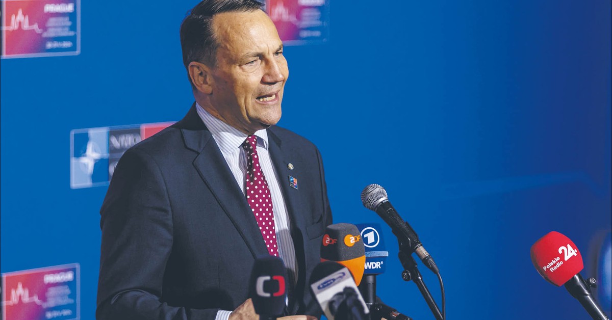 Atak rakietowy Putina na delegaturę UE. Szef MSZ zabiera głos