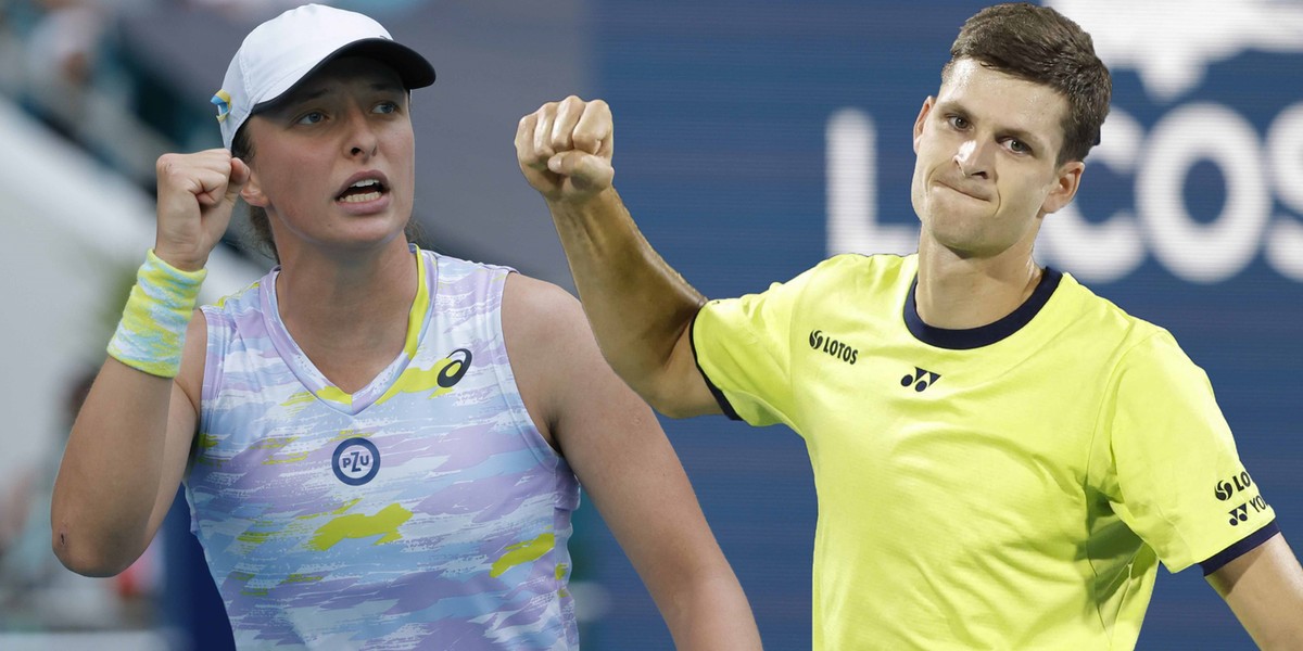 Iga Świątek i Hubert Hurkacz dotarli ostatnio do półfinału turnieju w Cincinnati. Od poniedziałku zaczną rywalizację w US Open.