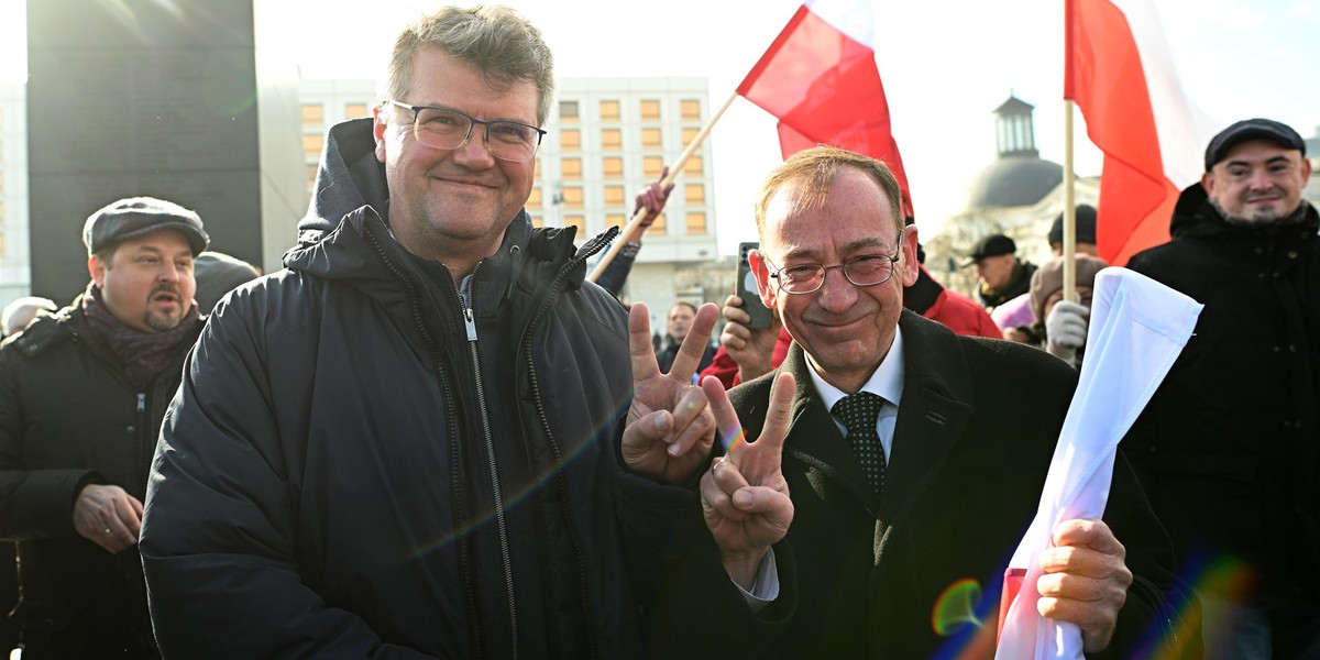 Maciej Wąsik i Mariusz Kamiński