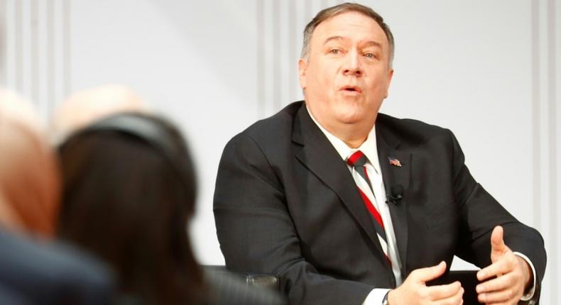 US Secretary of State Mike Pompeo said the US was 'alarmed' at Iran's 'lack of adequate cooperation' with UN nuclear watchdog inspectors