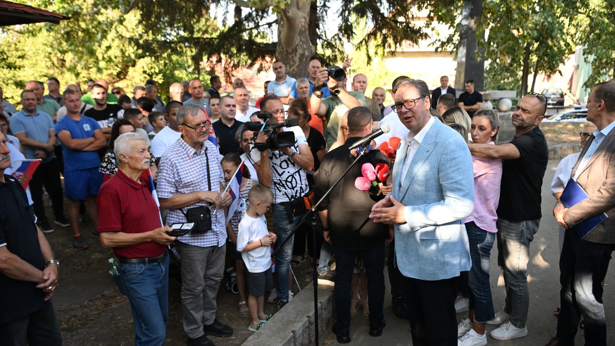 Aleksandar Vučić u Knjaževcu