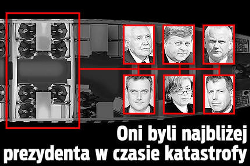 Oni byli najbliżej prezydenta w czasie katastrofy