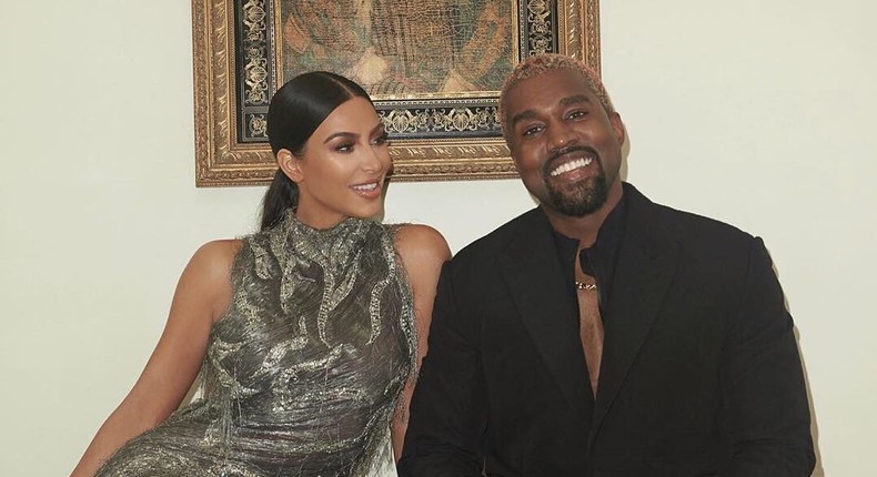 Kim Kardashian and hubby, Kanye West [Instagram/KimKardashian]