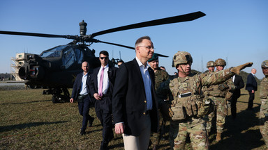 Andrzej Duda z wizytą w Fort Stewart. "Niezwykły wymiar"