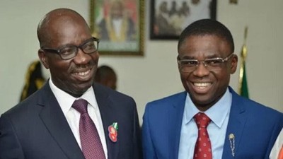 Court stops Obaseki’s impeachment moves against  Deputy, Shuaib. [Guardian]