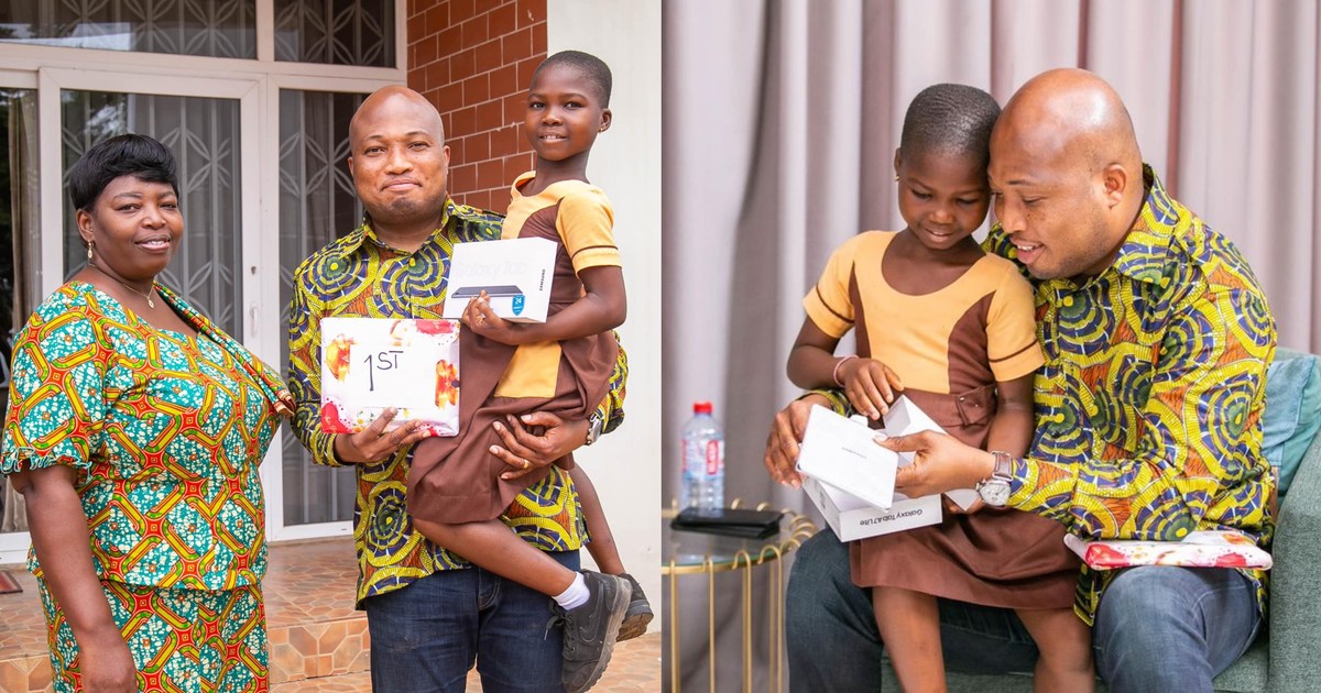 8-year-old gets scholarship, Tablet and 3k from Ablakwa for wining reading competition - Vimarsana News