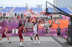 Tokio 2020. Polscy koszykarze 3x3 w końcu wygrali. Łatwo jednak nie było