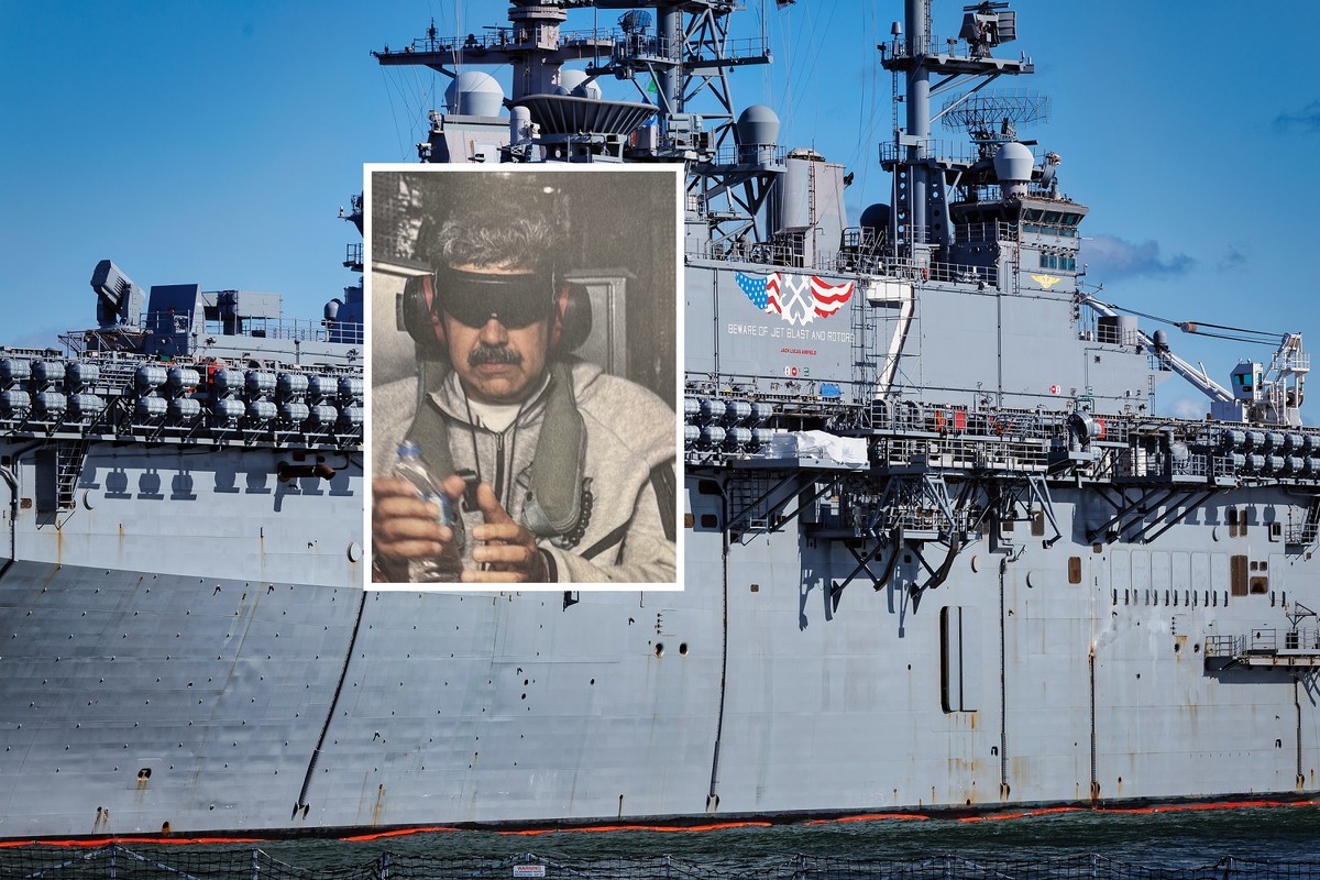 Pierwsze zdjęcie Nicolasa Maduro po pojmaniu przez USA. Pokazał je Donald Trump