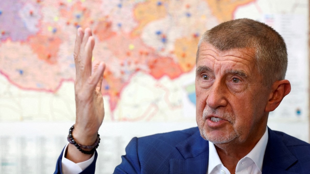 Líder strany ANO Andrej Babiš.