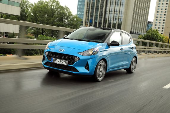 1. Hyundai i10 - cena od 54 600 zł